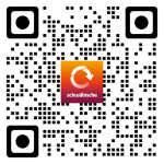 Abbildung eines QR-Codes mit Download-Link der Schwäbischen App.